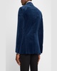 Men's Virgilio Velvet Peak-Lapel Sport Coat