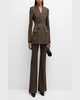 Maizie Flare Wool Pants