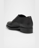 Men's Grained Leather Derby Shoes
