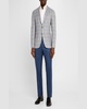 Men's Wool Plaid Sport Coat