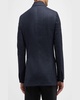 Men's Large Plaid Wool Sport Coat