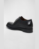 Men's Leather Lace-Up Derby Loafers