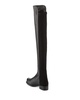 50/50 Leather Over-the-Knee Boot, Black