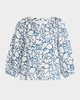Mitte Floral-Print Linen Top
