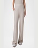 Filibert Cupro Gabardine Straight-Leg Elastic-Waist Pants