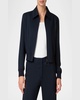 Cool Wool Collared Bomber Jacket