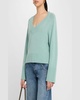 Wool-Cashmere V-Neck Pullover