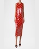 Sequined Dot Tank Top