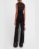 Fausti Sleeveless Fringe Top