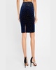 Midi Skirt in Crystal Velvet