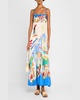 Nadia Linen Maxi Dress