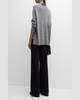 Turtleneck Wool-Cashmere Sweater