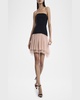 Strapless Tutu Mini Dress