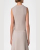 Sleeveless Ajoure Knit Top