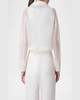 Alice Double Layer Techno Grid Trench Jacket