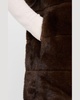 The Gloria Faux Fur Short Sleeve Vest