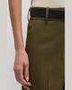 Soho High-Rise Twill Trousers