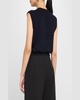 Cashmere Crewneck Sweater Vest