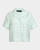 MA Quad Silk Button-Down Shirt