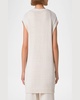 Summer Tweed Knit Open Long Vest