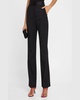 High-Rise Seasonless Wool Tuxedo Trousers