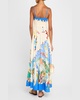 Nadia Linen Maxi Dress