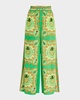 La Musica Silk Pants