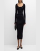 Hazel Ribbed Scoop-Neck Top