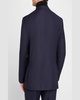 Men's Tonal Stripe 130s Wool Suit