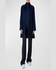 Fabiola Brushed Cashmere Collared Coat