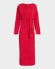 Vanina Tie-Waist Organic Cotton Midi Dress