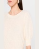 Gladiolus Short-Sleeve Cashmere Sweater