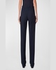 Carl Pinstripe Straight-Leg Crepe Pants
