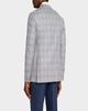Men's Wool Plaid Sport Coat