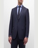 Men's Tonal Plaid Wool Suit