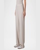 Filibert Cupro Gabardine Straight-Leg Elastic-Waist Pants