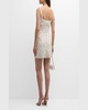 Ziva Sequin & Rhinestone Mini Dress