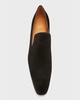 Men's Dandelion Velour Slip-On Loafers