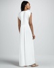 Strapless Bead-Embellished Midi Sheath Dress