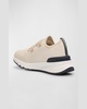 Men's Melange Knit Runner Sneakers