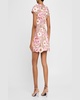 Jasmine Embroidered Floral Applique Mini Dress