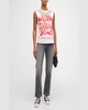 Micah Embellished Graphic Muscle Tank 