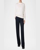 Mock Neck Merino Wool Sweater