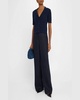 Pointelle & Ribbed Knit Top