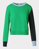 Colorblock Wool Sweater