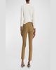 High-Waist Stitched-Front Leggings