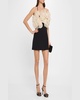 Aisha Ruffle Halter Mini Dress