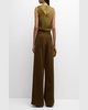 Andrew Wide-Leg Corduroy Pants