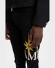 Men's Starburst Applique Skinny Jeans