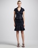 Surrealist Summer Midi Silk Dress